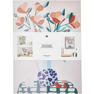 Rico Design Paint By Numbers Kit Camelia 26x37cm